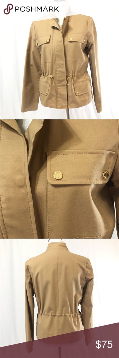 michael kors khaki coat|michael kors coats outlet.